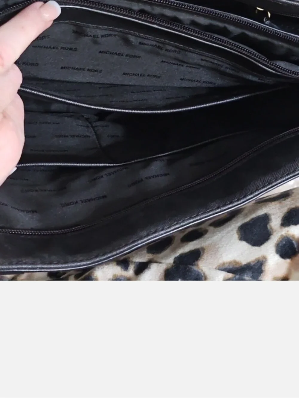 Michael Kors Black Laptop/Bag